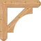 Ekena Millwork Westlake Craftsman Smooth Bracket w/ Offset Brace, Western Red Cedar, 7 1/2"W x 32"D x 32"H BKT0806X32X32WTL04SWR - alternate 3